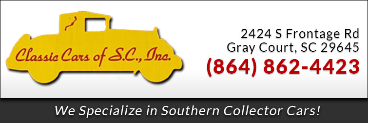 Classic Cars of South Carolina, Inc