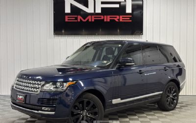 2016 Land Rover Range Rover 