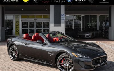 2017 Maserati Granturismo Convertible 