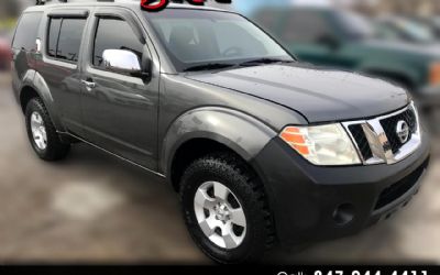 2008 Nissan Pathfinder 4WD 4DR V6 S