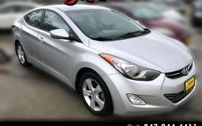 2013 Hyundai Elantra 4DR SDN Auto GLS (ulsan Plant)