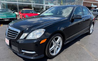2013 Mercedes-Benz E 
