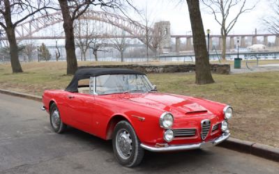 1963 Alfa Romeo 2600 Spider 