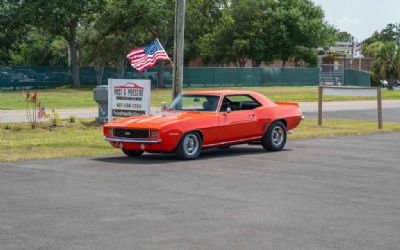 Photo of a 1969 Chevrolet Camaro RS/SS, 383 Stroker, Hugger Orange, Fresh Restoration for sale