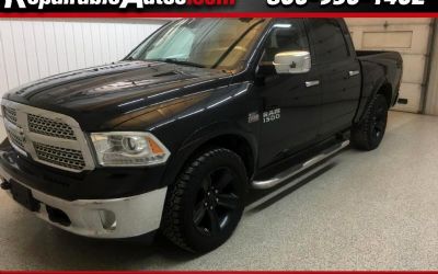 2016 RAM 1500 Laramie Crew Cab 4WD Repairable Rear Damage