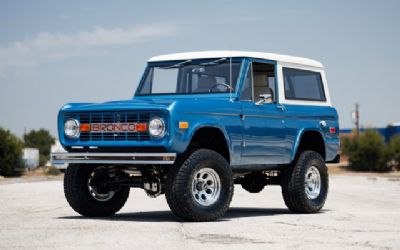 Photo of a 1976 Ford Bronco GEN 3 5.0 Coyote Restomod Ground UP Restoration for sale