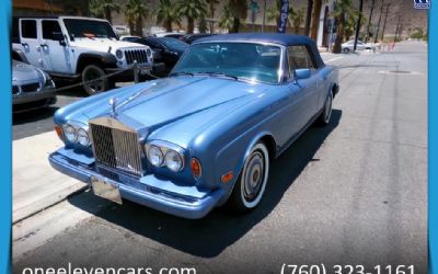 Photo of a 1989 Rolls-Royce Corniche Convertible Xlnt Condition for sale