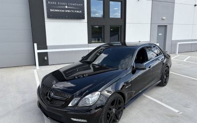 2012 Mercedes-Benz E 63 AMG Sedan