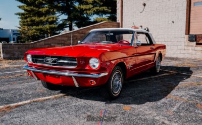1965 Ford Mustang Convertible In Red