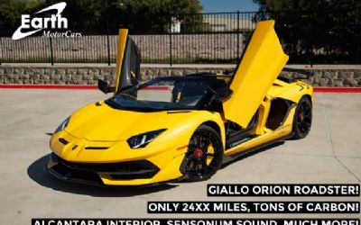 Photo of a 2020 Lamborghini Aventador SVJ Roadster Carbon Skin Package for sale