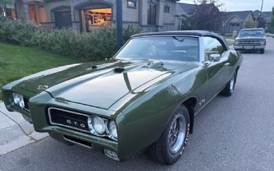 Photo of a 1969 Pontiac GTO Convertible for sale