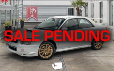 2004 Subaru Impreza Sedan WRX STI W/GOLD Wheels