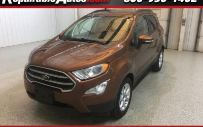 2020 Ford Ecosport SE Repairable Hail Damage