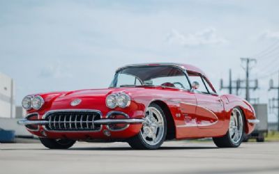 Photo of a 1958 Chevrolet Corvette ART Morrison Chassis - LS3 Restomod for sale