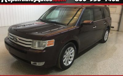 2011 Ford Flex SEL AWD Repairable Hail Damage