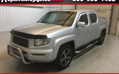 2006 Honda Ridgeline RTL Repairable Hail Damage