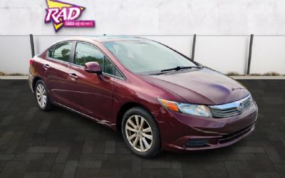 2012 Honda Civic EX-L Sedan 5-Speed AT