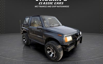 1989 Suzuki Sidekick 2DR JX Soft Top Auto 4WD