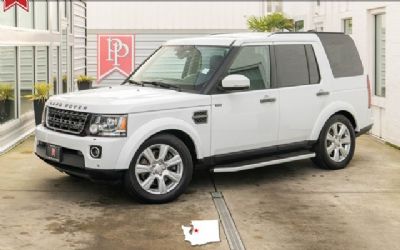 Photo of a 2016 Land Rover LR4 HSE Silver Edition for sale