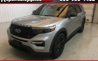 Photo of a 2020 Ford Explorer ST AWD Repairable Hail Damage for sale