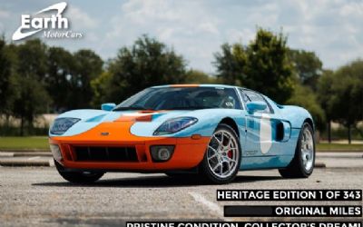 Photo of a 2006 Ford GT Heritage Edition 4-Option Car With 155 Original Miles! 1 Of 343 Built! for sale