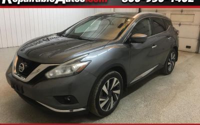 Photo of a 2016 Nissan Murano Platinum AWD Repairable Hail Damage for sale