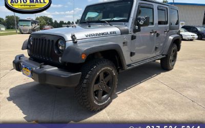 Photo of a 2016 Jeep Wrangler Unlimited 4WD 4DR Black Bear *LTD AVAIL* for sale