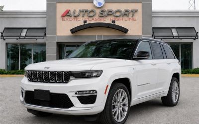 Photo of a 2022 Jeep Grand Cherokee Summit 4XE SUV for sale