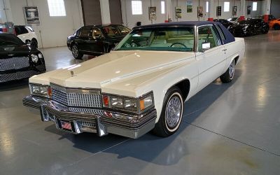 Photo of a 1979 Cadillac Deville Navy Full Factory Top Sedan for sale