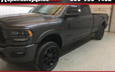Photo of a 2021 RAM 3500 Limited Crew Cab 4WD Repaired Front Damage for sale