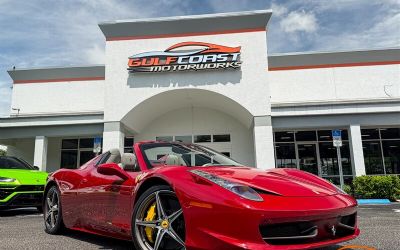 Photo of a 2013 Ferrari 458 Spider Convertible for sale