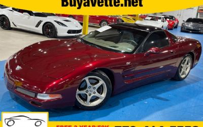 2003 Chevrolet Corvette 50TH Anniversary 1SC Coupe