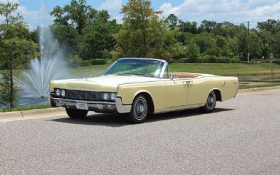 Photo of a 1967 Lincoln Continental Convertible, Low Miles, Suicide Doors for sale