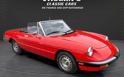Photo of a 1985 Alfa Romeo 2000 Spider Graduate for sale