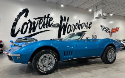 Photo of a 1968 Chevorlet Corvette Conv 350CI 425HP 4-SPD Stage 1-CAM Headers 2 Carbs Convertible for sale