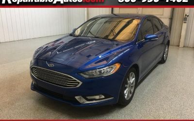 Photo of a 2017 Ford Fusion SE Repairable Hail Damage for sale
