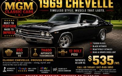 Photo of a 1969 Chevrolet Chevelle for sale