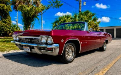 Photo of a 1965 Chevrolet Impala Convertible for sale