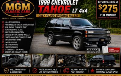 Photo of a 1999 Chevrolet Tahoe for sale