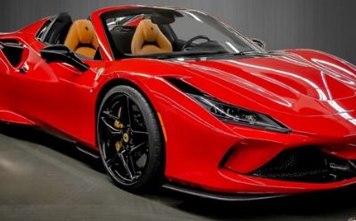 Photo of a 2021 Ferrari F8 Spider Huge Option Plate for sale