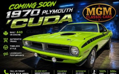 Photo of a 1970 Plymouth Cuda for sale