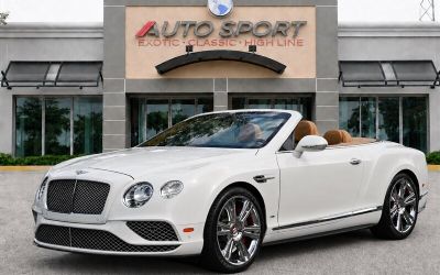 2016 Bentley GTC GT V8 S Convertible