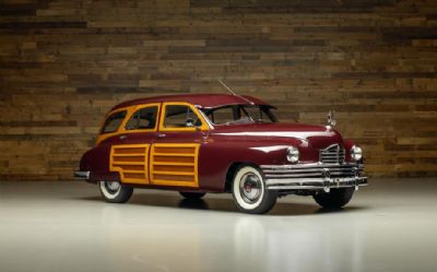 Photo of a 1948 Packard Woodie Station Wagon for sale
