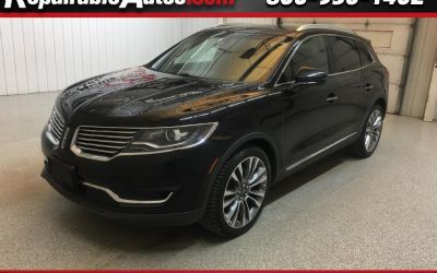 Photo of a 2018 Lincoln MKX Reserve AWD Repairable Hail Damage for sale