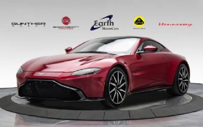 2019 Aston Martin Vantage Front Sport Seats Black Painted Roof 20-Inch Wheels