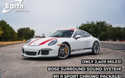 Photo of a 2016 Porsche 911 R Sport Chrono Package, 2,400 Miles for sale
