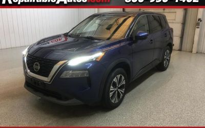 Photo of a 2021 Nissan Rogue SV AWD Repairable Hail Damage for sale