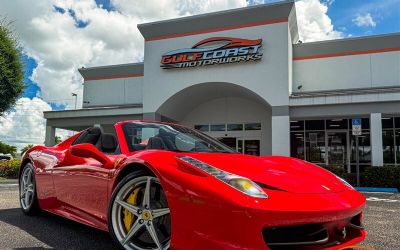 Photo of a 2013 Ferrari 458 Spider Convertible for sale