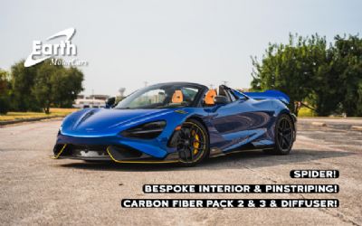 2022 Mclaren 765LT Carbon Fiber Pack 2 & 3 & Diffuser Bespoke Interio