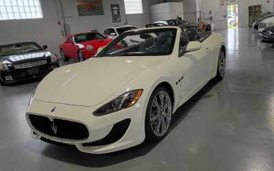 Photo of a 2016 Maserati Granturismo Sport Convertible for sale